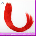 beautiful luxurious ren thick double drawn tape hair extension red thick hair extension